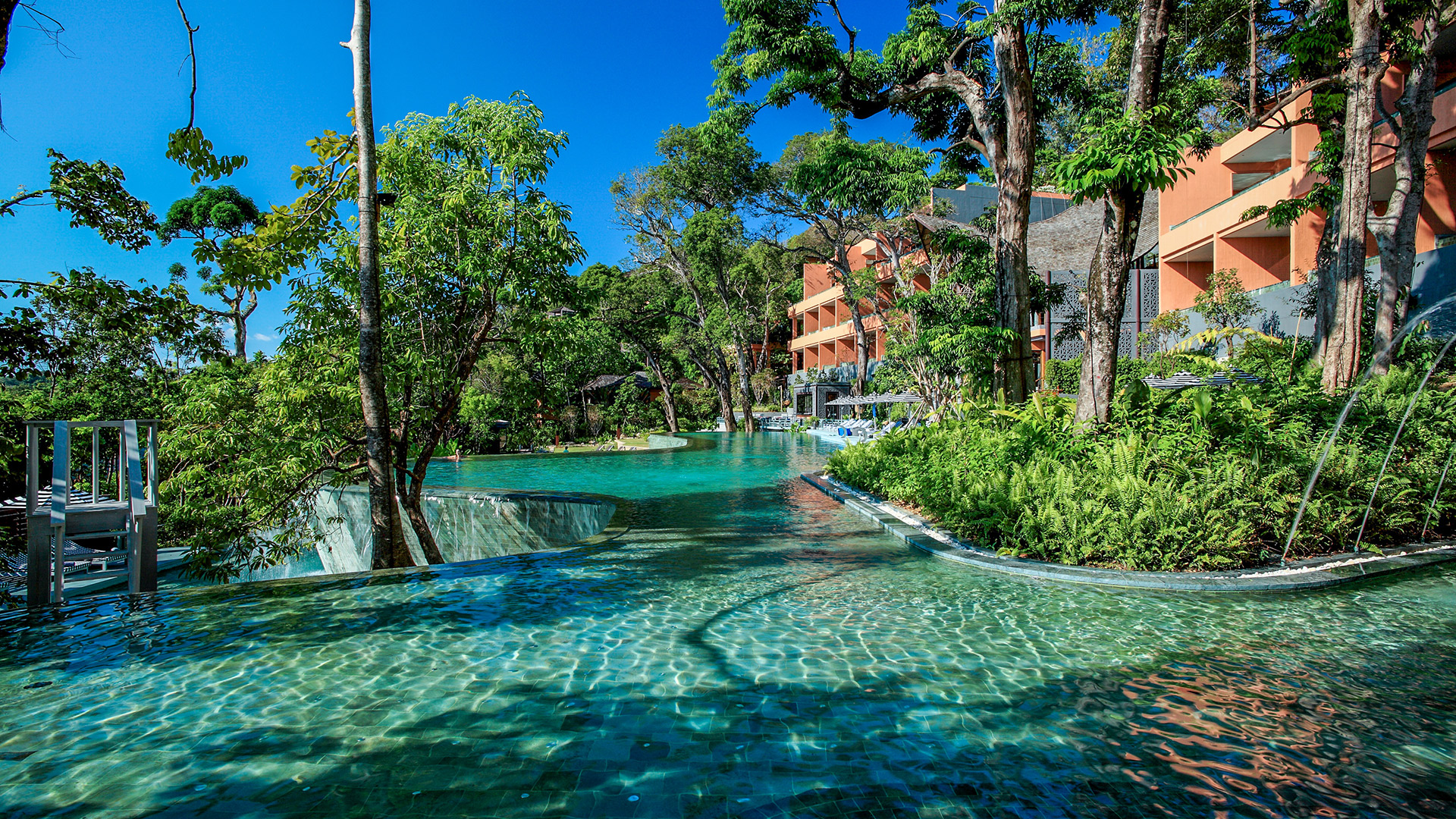 luxury suites phuket private pool villa the habita by sripanwa forest waterfall