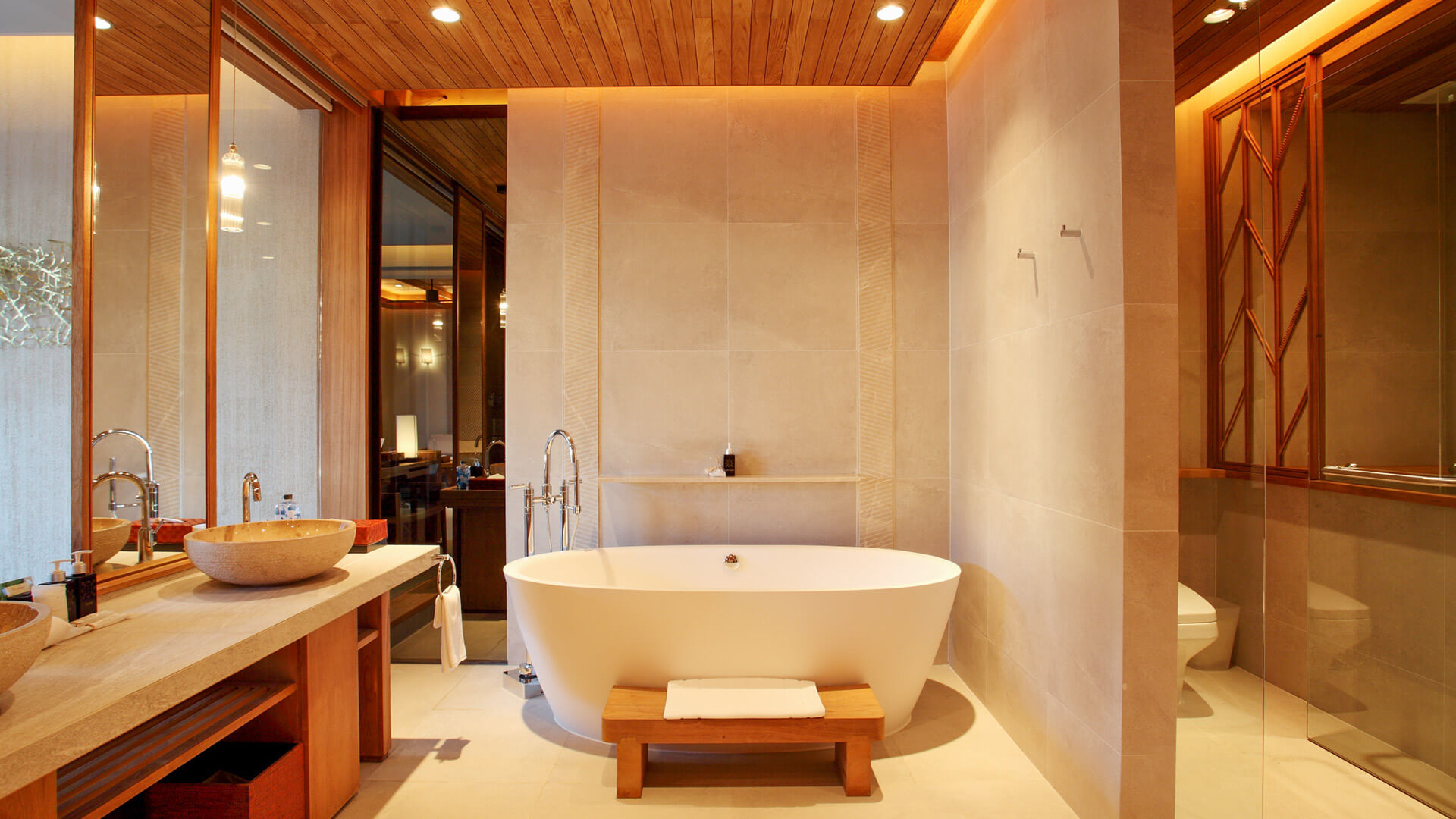 Phuket Penthouse With Sea Ocean View Luxury Hotel Pool Villas Bathroom